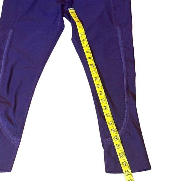 Apana Purple Yoga Leggings Pants Size Medium M - Picture 4 of 10